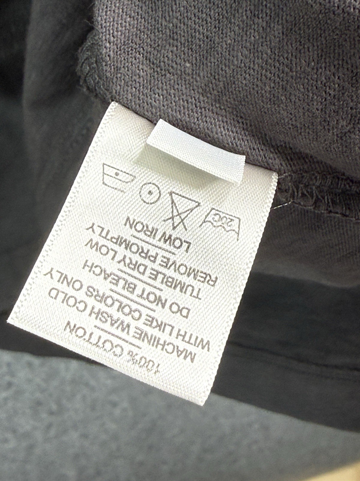 American Giant Gray Premium Slub Crew Neck T Shirt Men’s Large USA Made