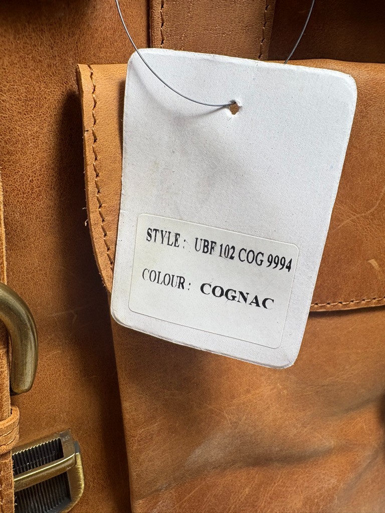 Urban Forest Cognac Rustic Lather 15′ Lab top /Briefcase