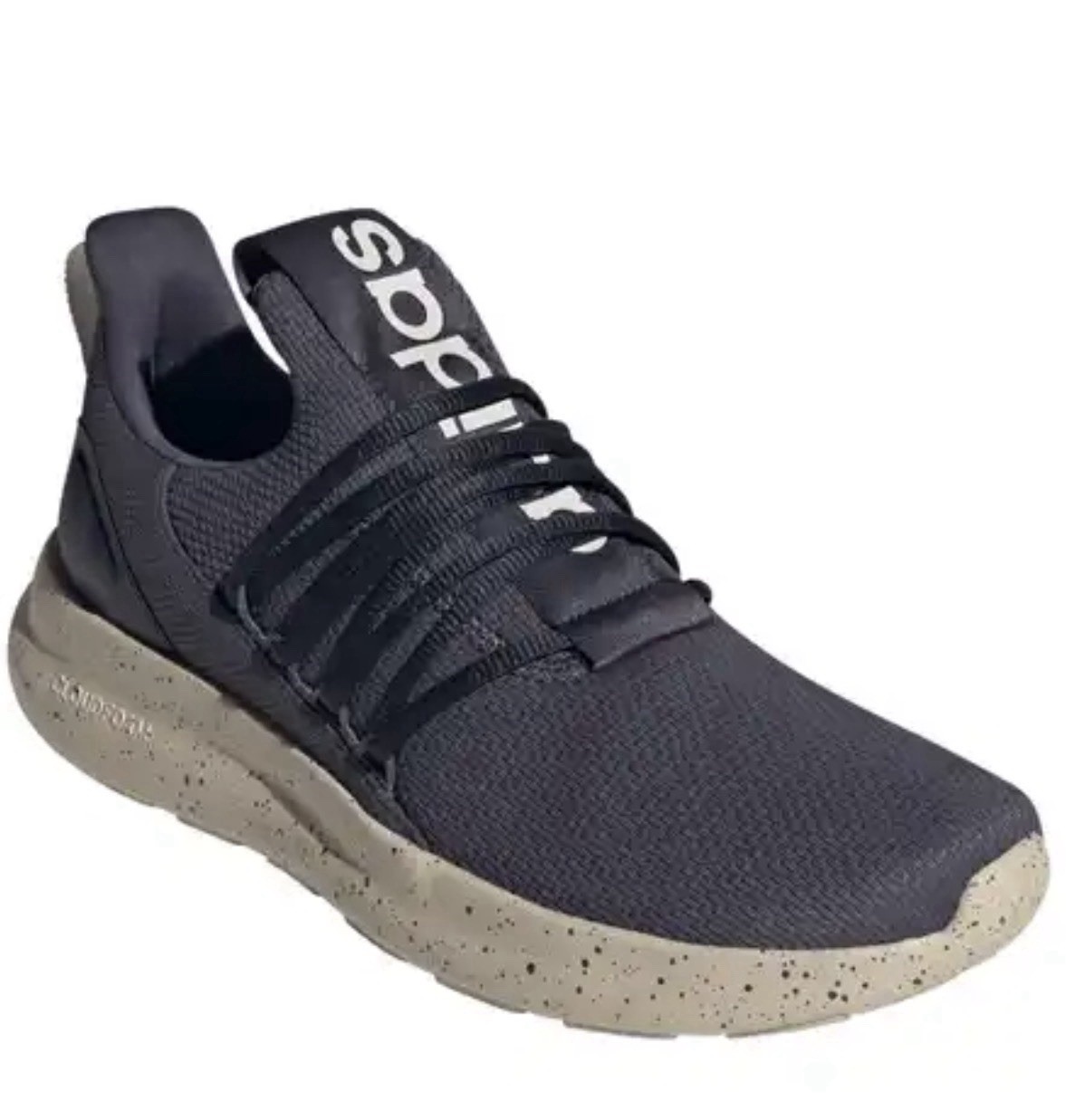 Adidas Lite Racer Adapt 7.0 Men’s Sizes 8-13 Comfort Sneaker Blue Beige Trainer