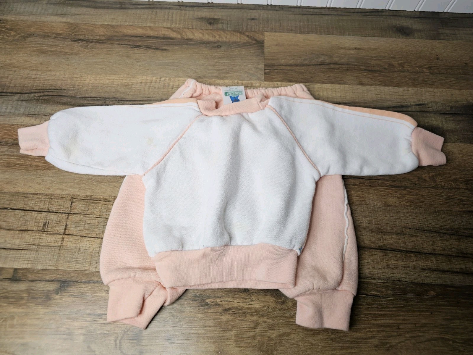 Sesame Street Vintage 1980’s Baby Girl Outfit Size 6 Months Big Bird