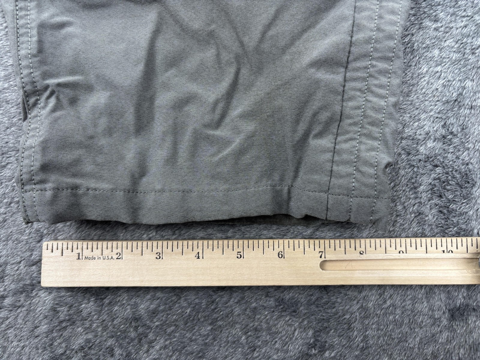 Kuhl Pants Womens 14 Gray Nylon Polyester Twill Capri Zip Pockets Outdoor Travel