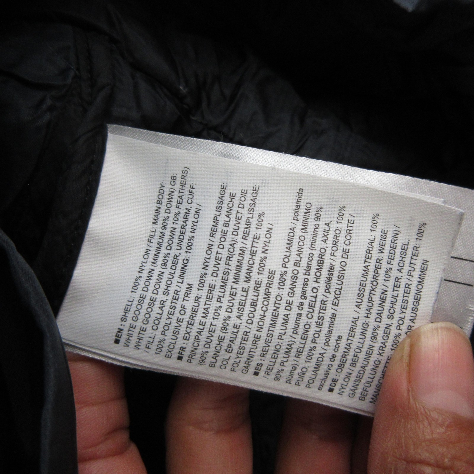 Arc’teryx Down Jacket Mens Medium Gray Hooded Full Zip Lightweight Puffer Hiking