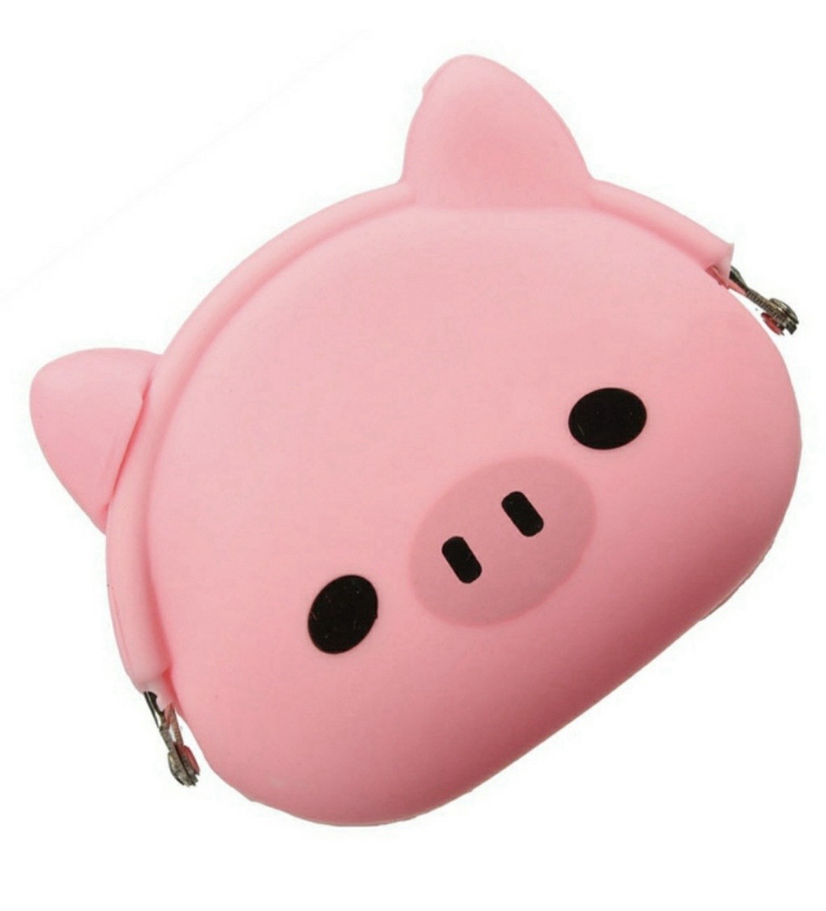 Mimi Pochi- Pig Silicone Pink Coin Purse. Harajuku Style , Coquette Free Ship US