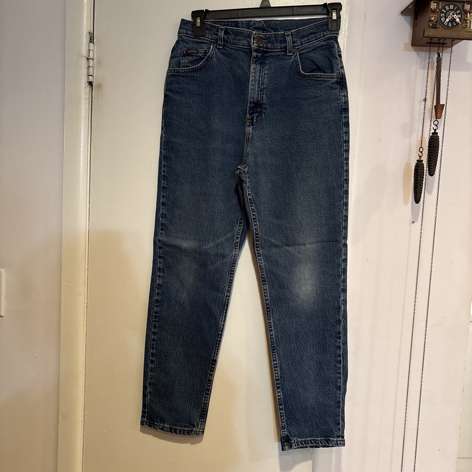 Denim Riders Women’s Tag Faded Measurements 30” Waist 40” Long Inseam 28”