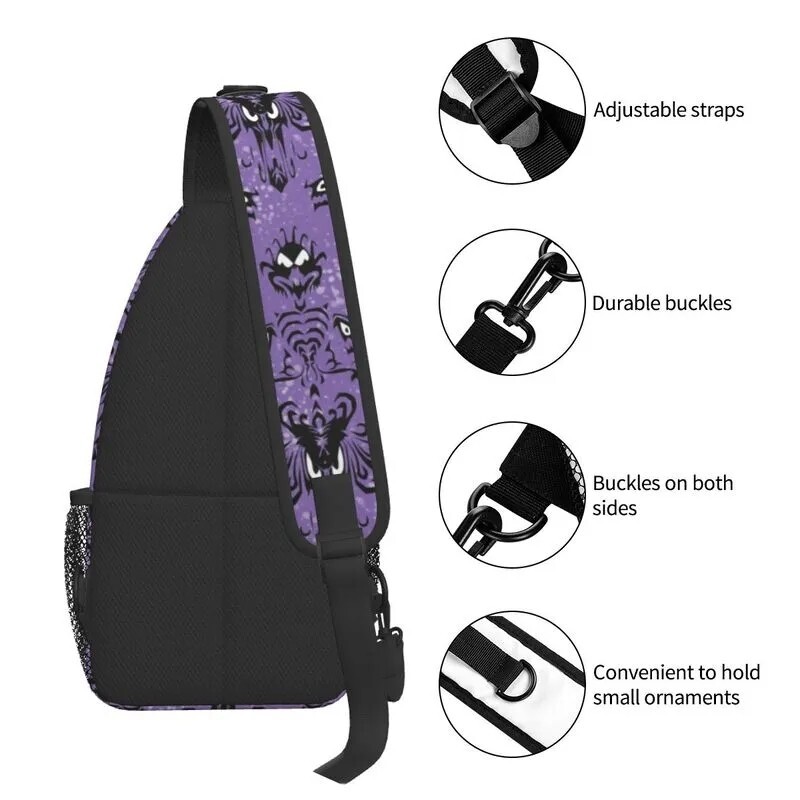 Wallpaper Pattern Haunted Mansion Sling bag NEW!