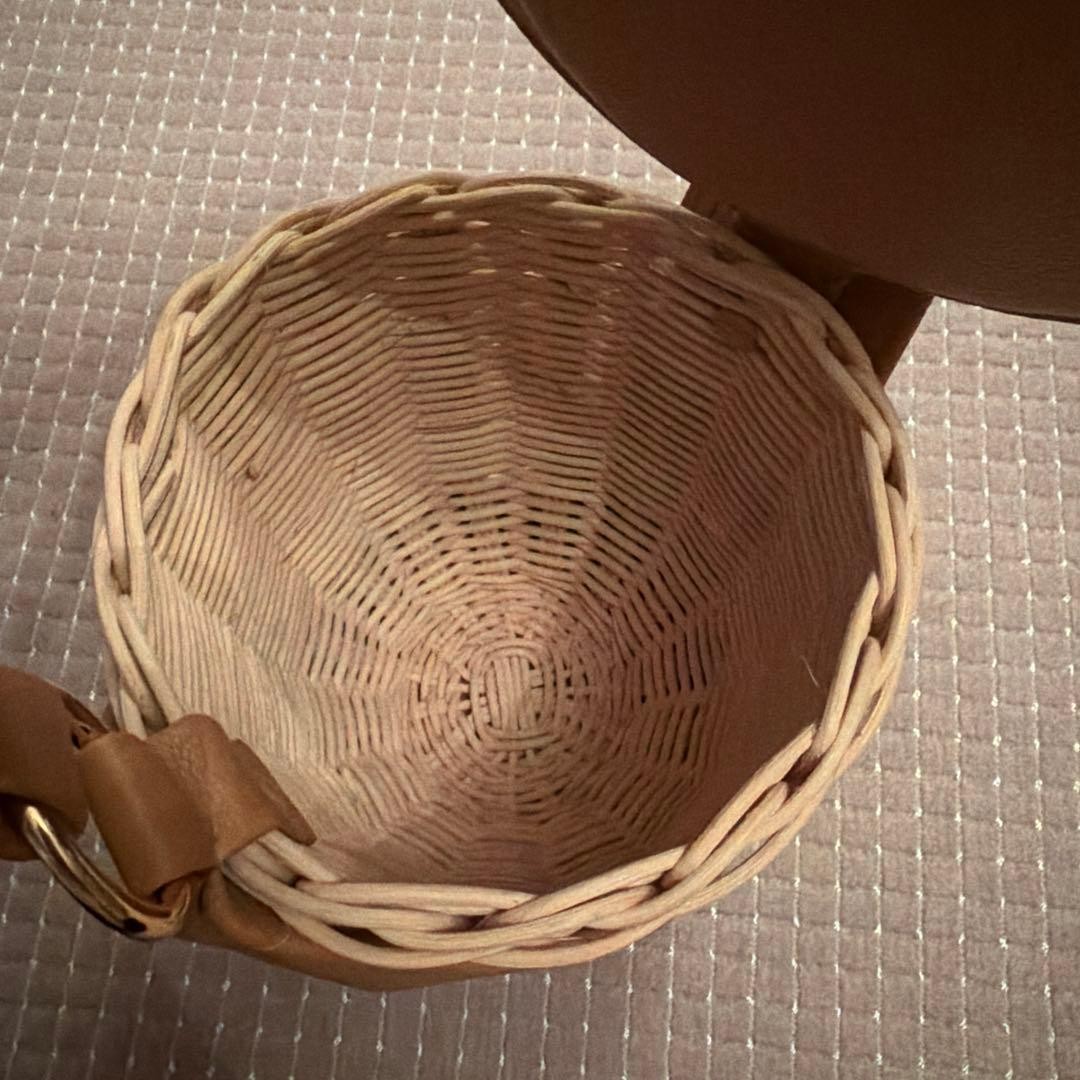 POLENE POLENE leather basket bag from Japan