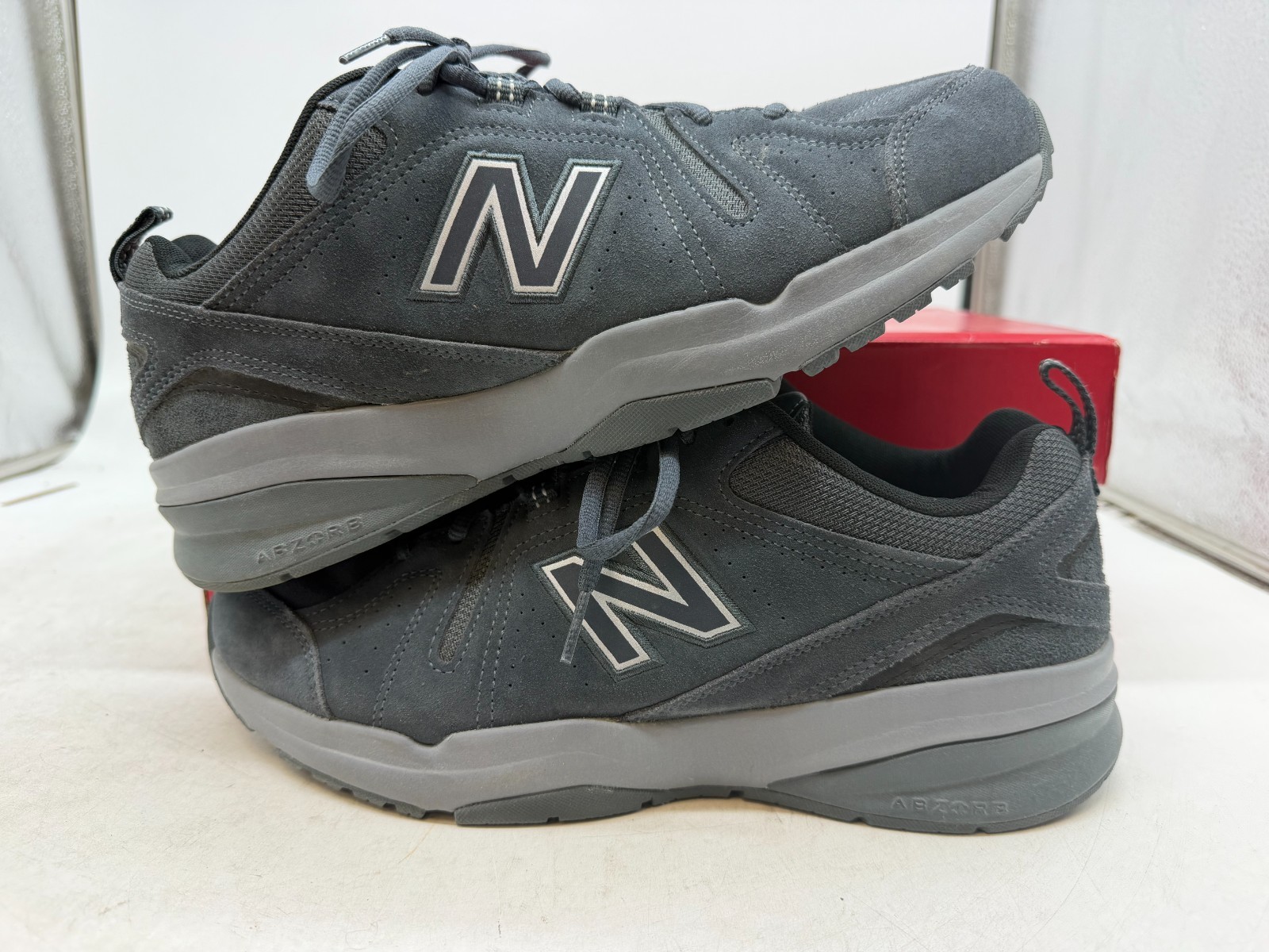 New Balance 608v5 Training Sneakers Men’s Blue Lace-Up Low Top Comfort – 11 WIDE