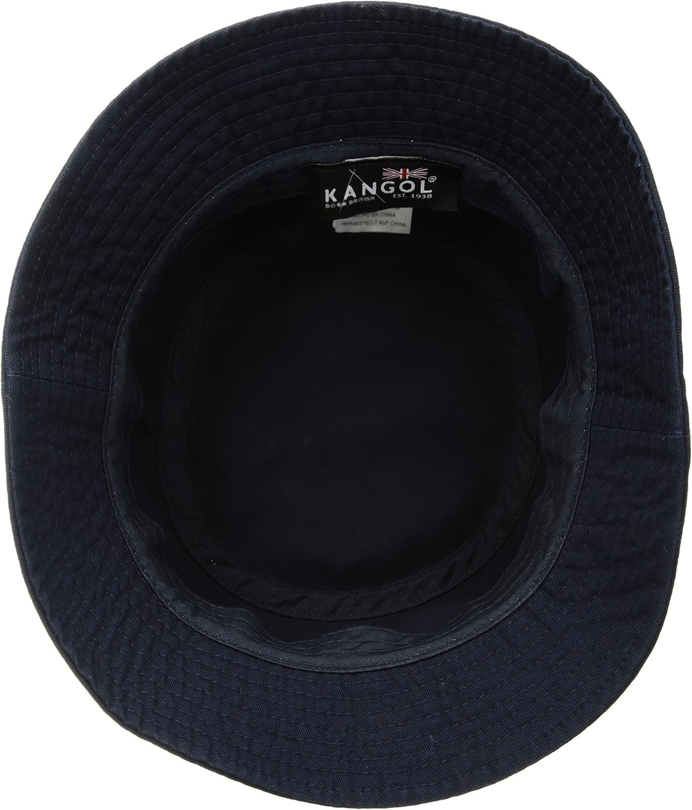 Kangol Men’s Lightweight Cotton Washed Bucket Hat with Logo, Size & Color Option