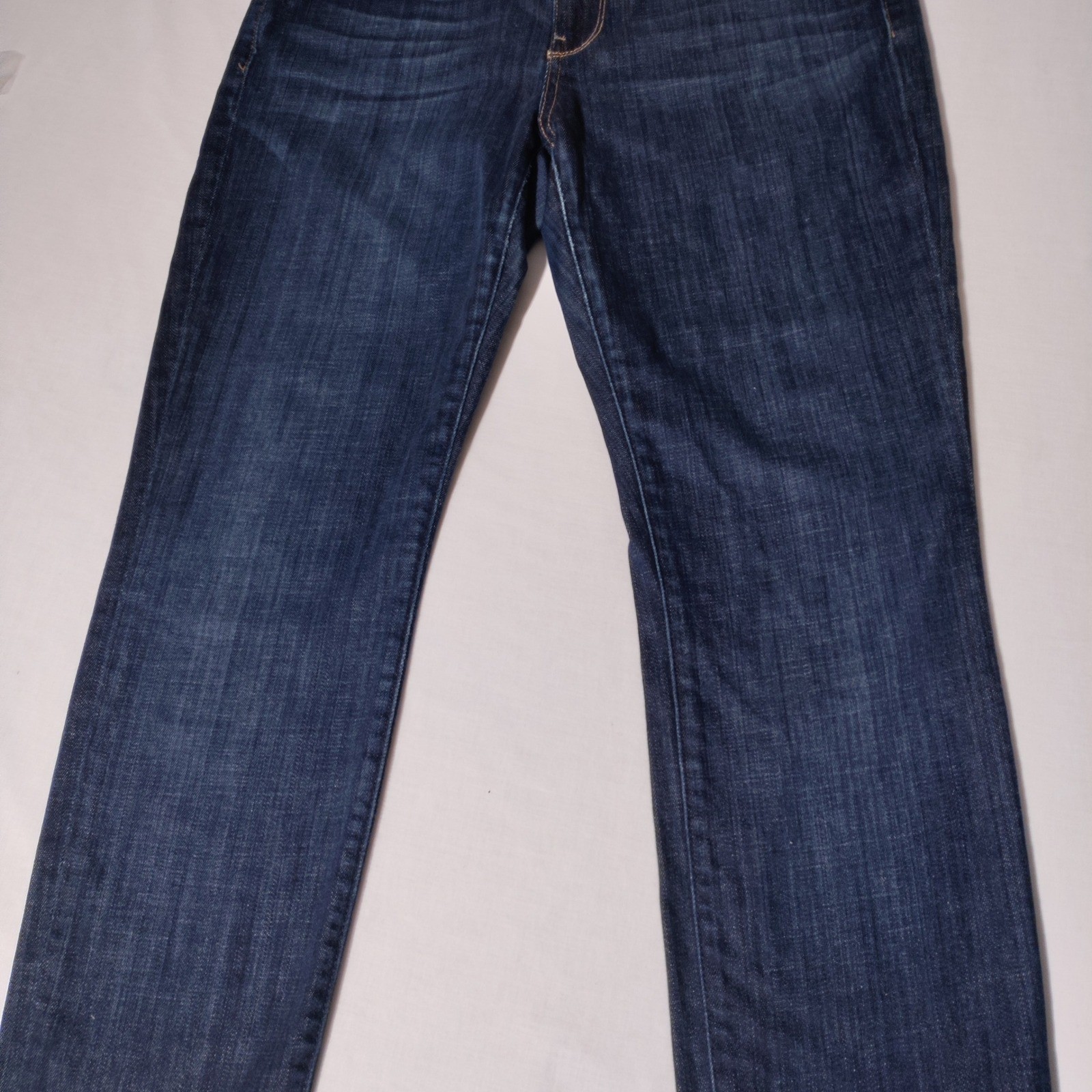 7 For All Mankind Slim Straight Jeans Size 30 (30.5″x26″ Actual) Made in USA