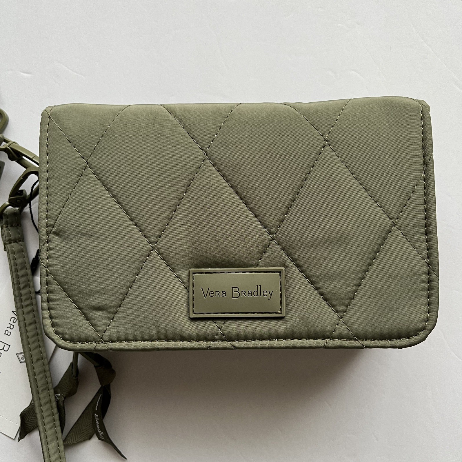 Vera Bradley Ultralight RFID 3-In-1 Crossbody Sage MRSP $109 NWT
