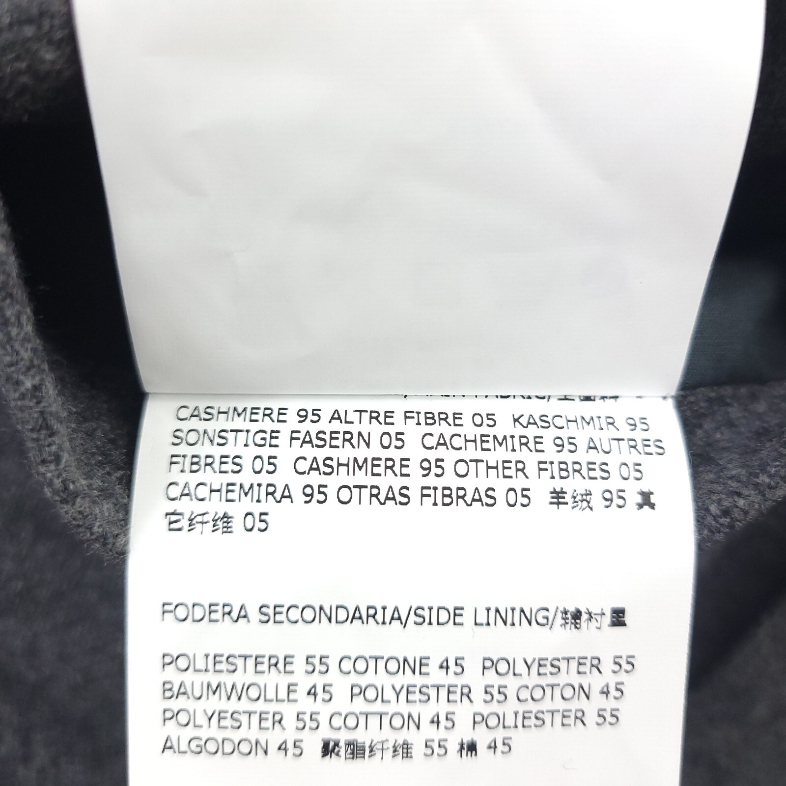 Corneliani Weekender Jacket Size (Italy 52R) US 42R Cashmere Slim Fit Gray Mens