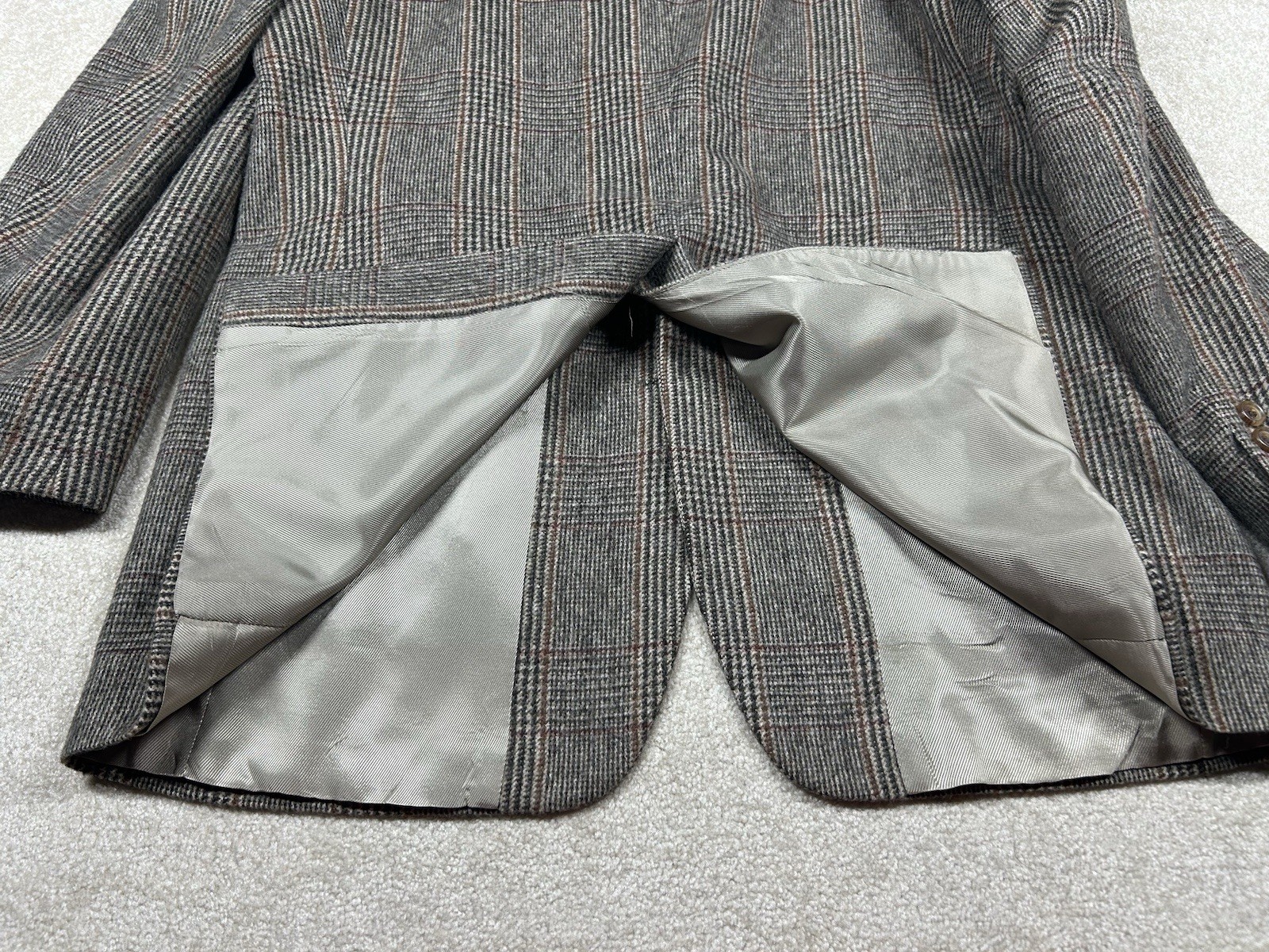 Vintage The Wilger Company 100% CAMEL HAIR Tan Sport Coat Blazer Jacket 43