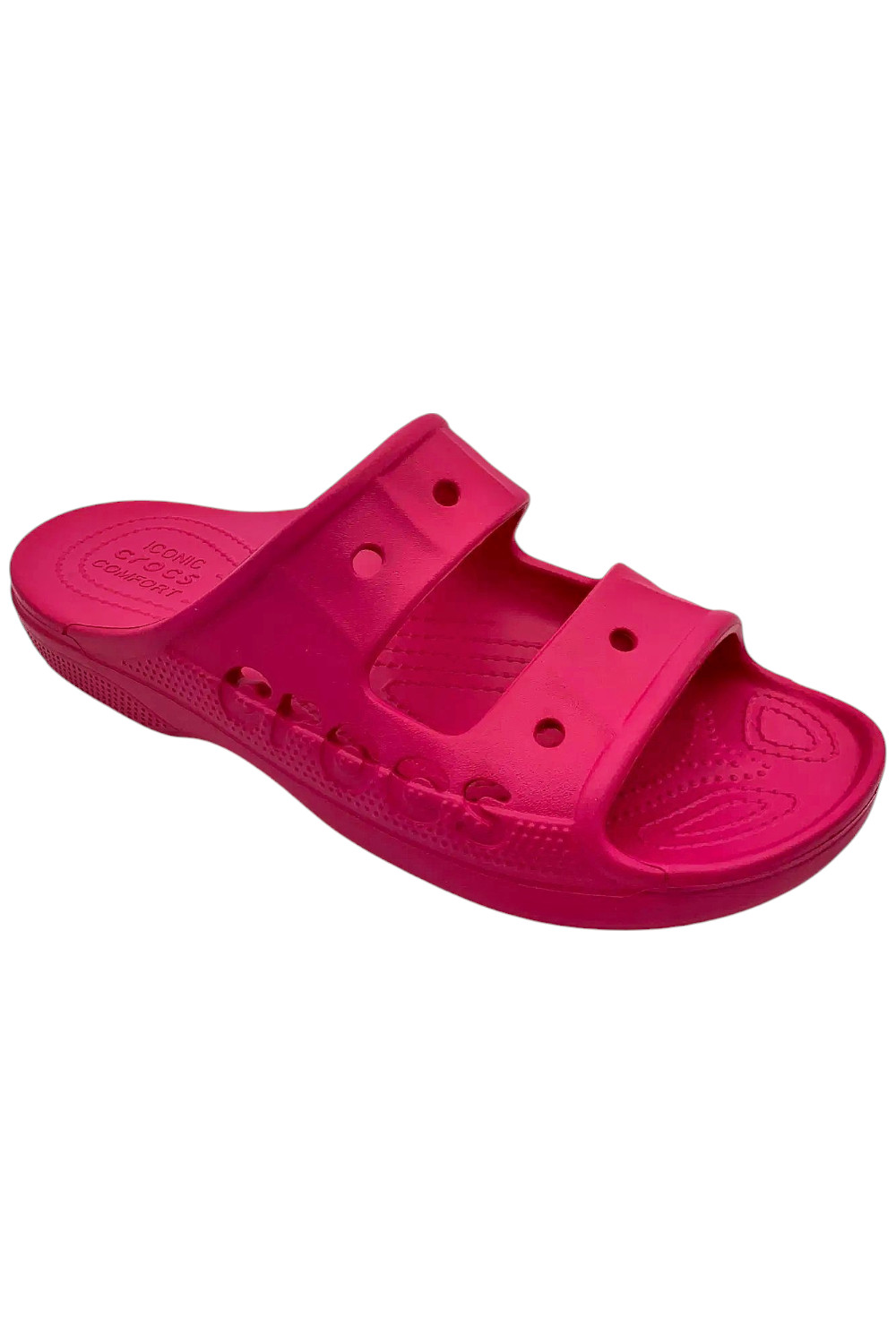 Crocs Women’s Baya Slide Sandal Candy Pink