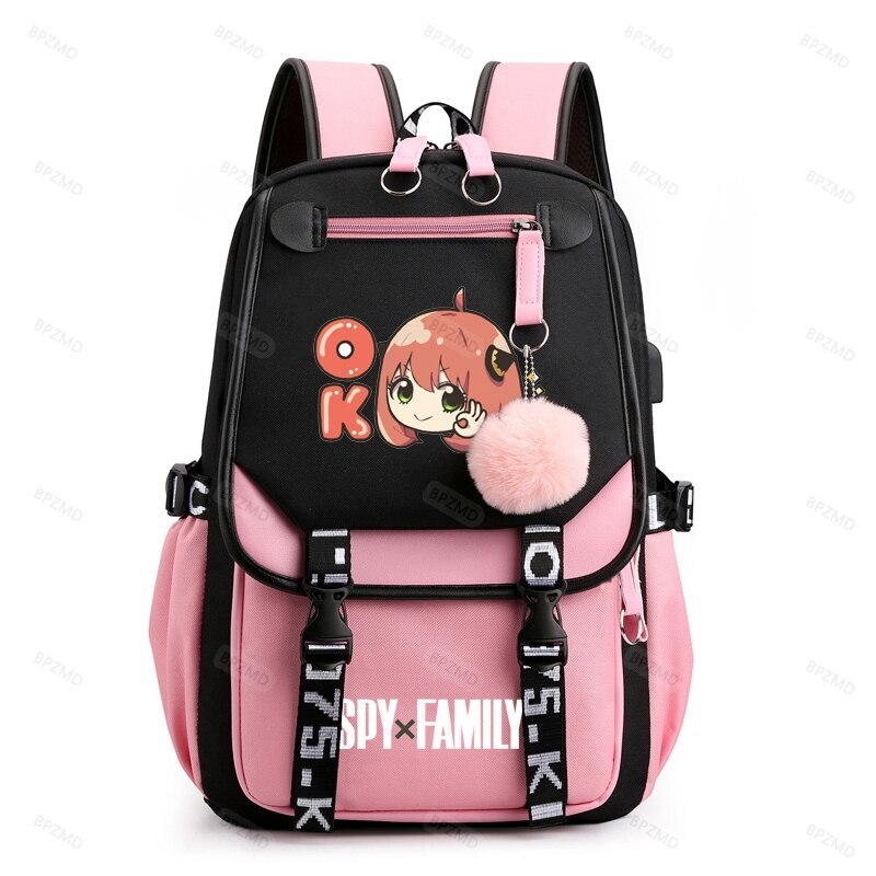 Spy/X/Family Backpack Rucksack Canvas Backpack Laptop Travel Bag unisex new