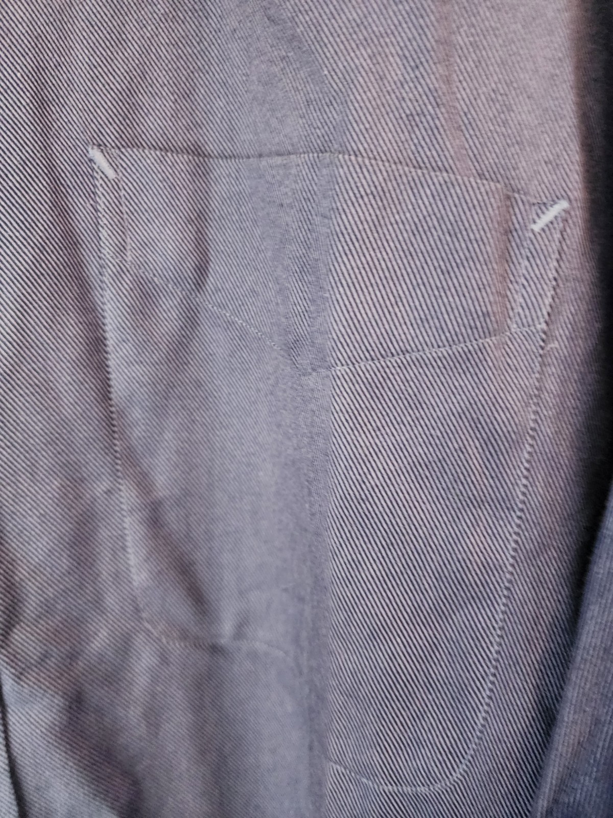 Vintage Tommy Hilfiger Button Down Shirt Men’s Size 17 1/2 Tall 35-36 Purple