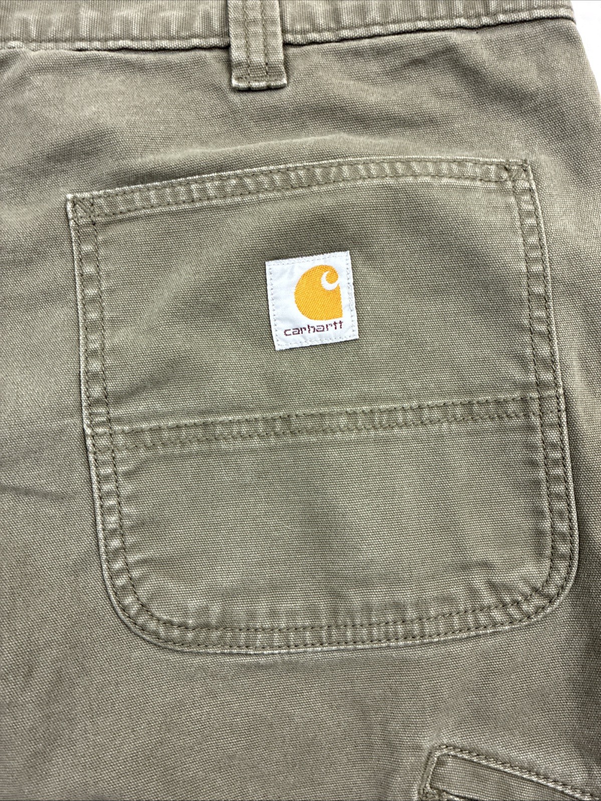 Carhartt Rugged Flex Shorts 40 9inch Inseam BS2514-M Green