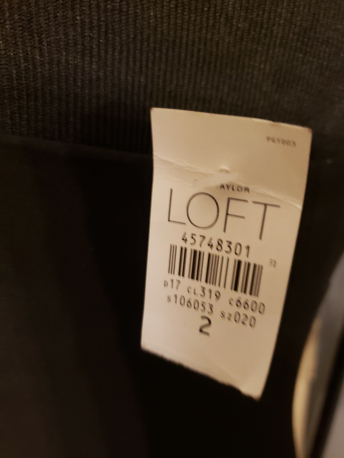LOFT Size 2 Sleeveless Black A Line Dress Flare Side Zipper 100% Silk Lined NWT