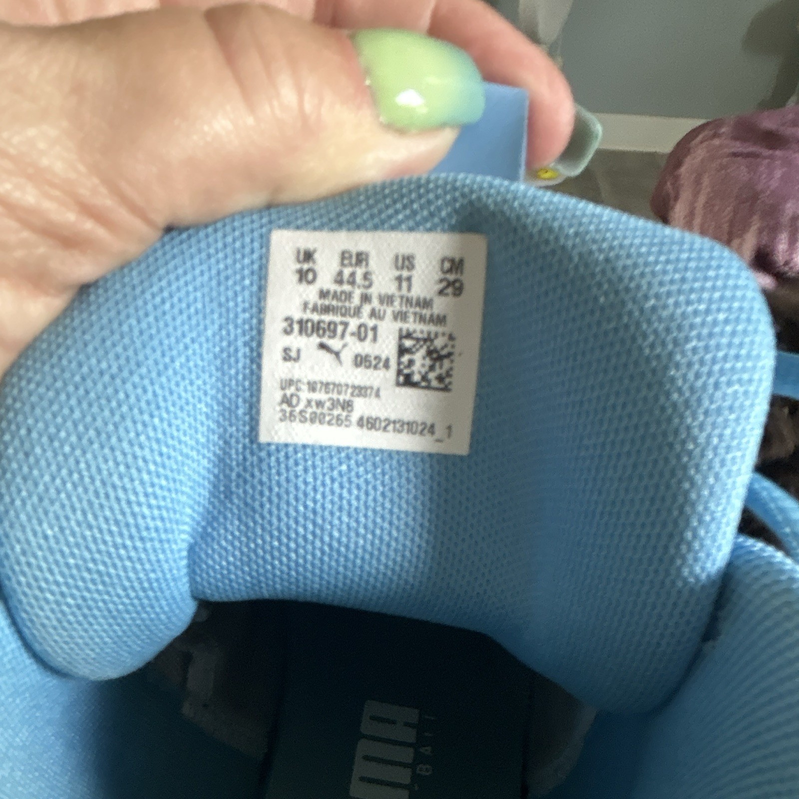 PUMA MB.04 LaFrancé Not From Here Blue/White Sneaker 310697-01