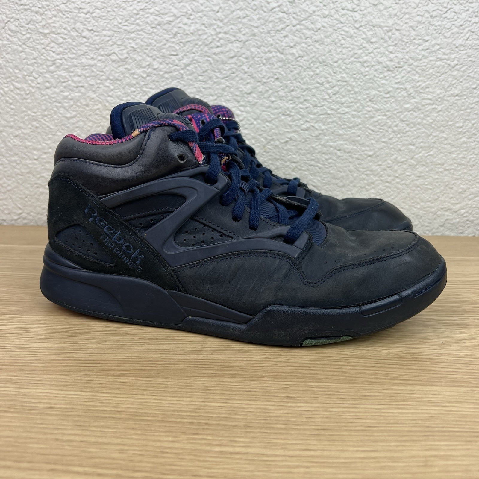 Reebok Pump Omni Lite X Lamar And Dauley Navy Blue Shoes Men’s Size 10.5 BEATERS