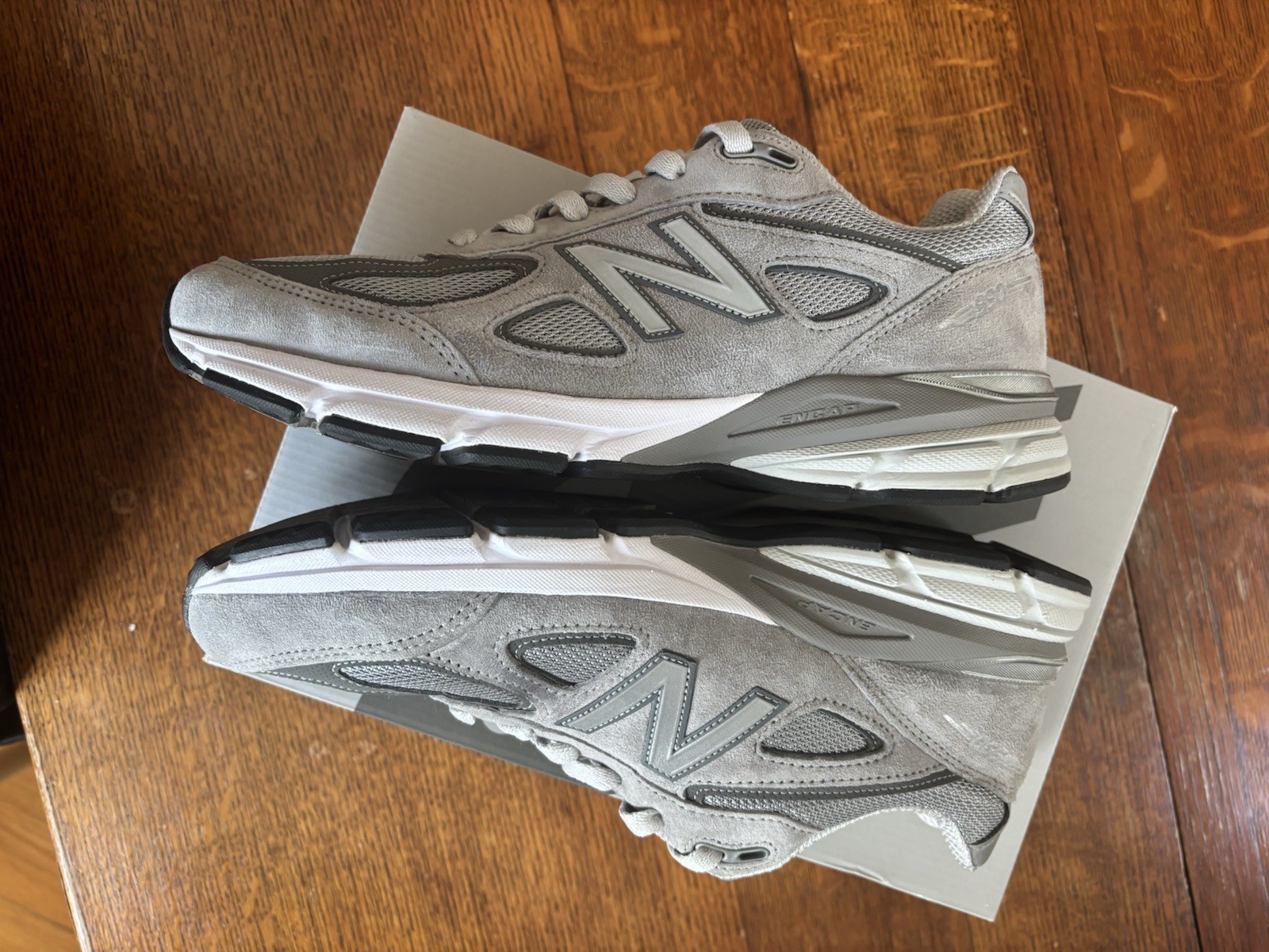Size 11.5 – New Balance 990v4 Made in USA Grey Silver