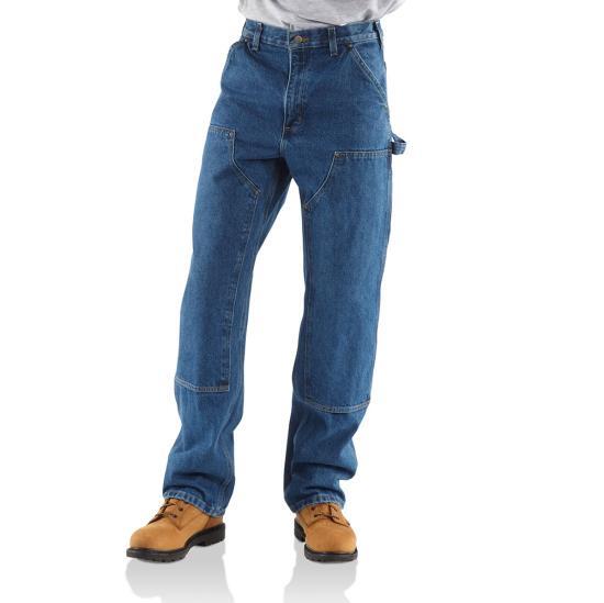 NEW!! Carhartt B73 Loose Original Fit Double-Front Washed Logger dungaree