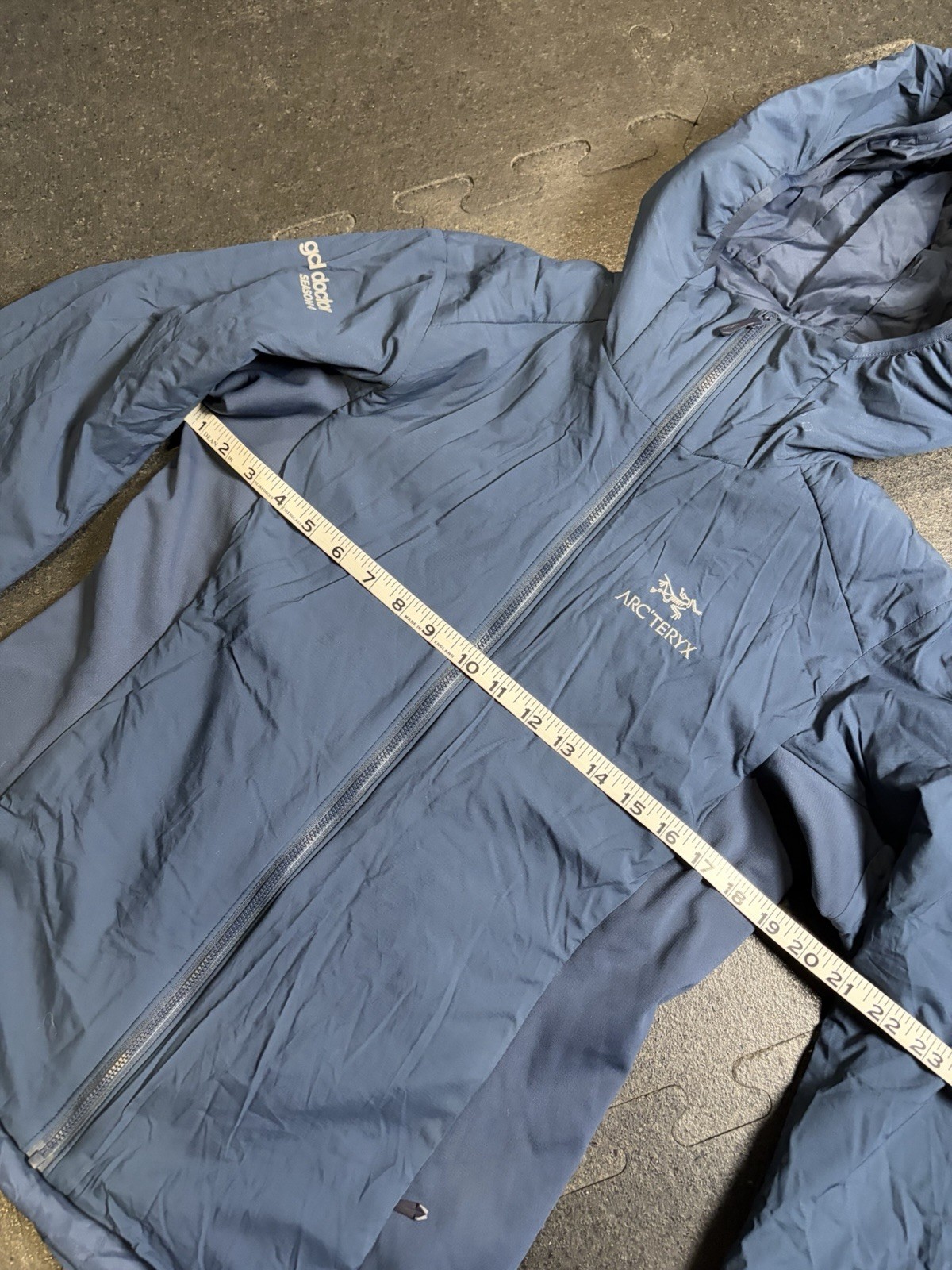 Arc’teryx Atom SL Hoody Womens Medium Full Zip Lightweight Blue Arcteryx Jacket