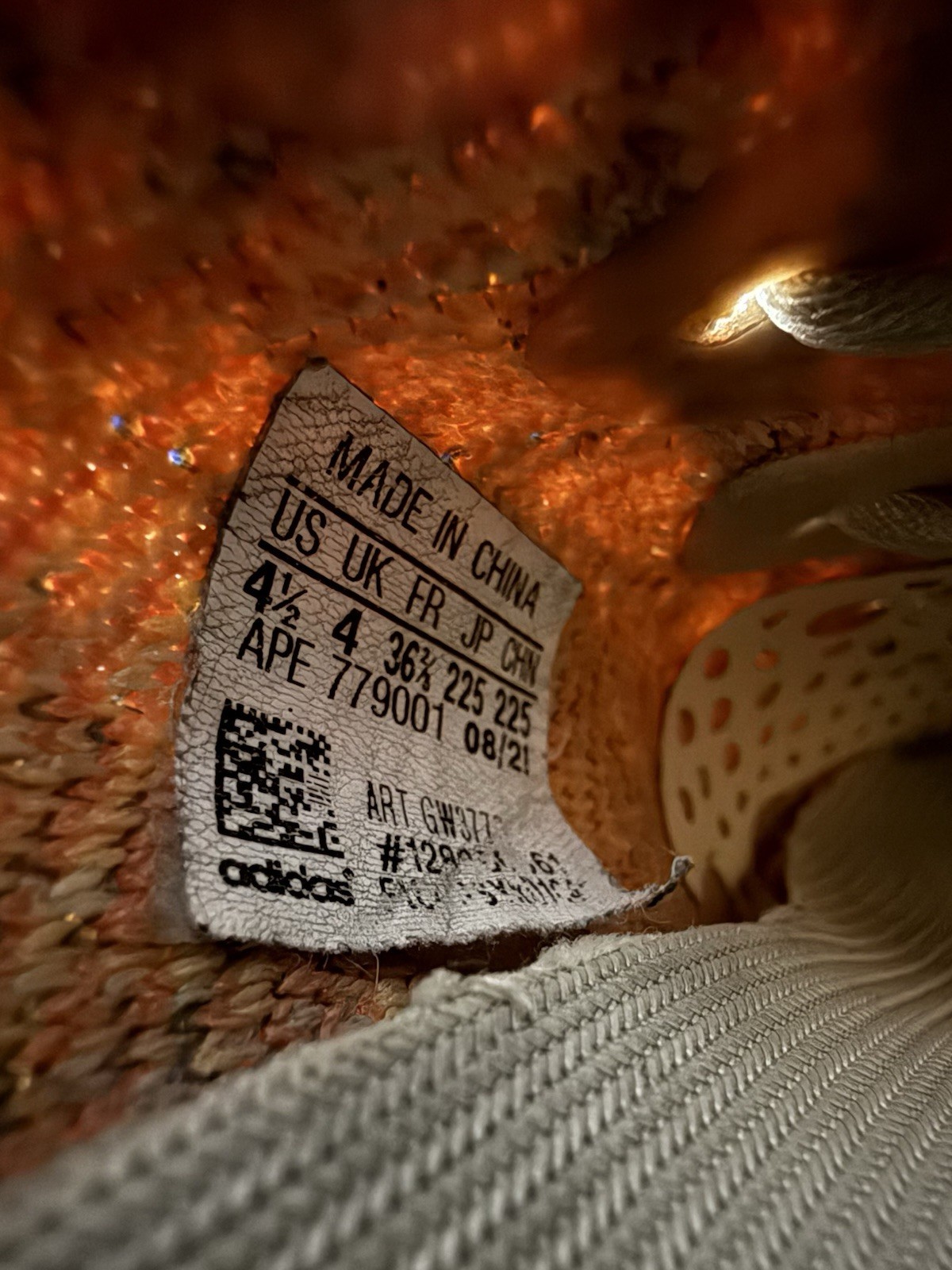 Yeezy Boost 350 V2 Low MX Oat Shoe Size 4.5 Adidas Originals 2021 Unisex GW3773