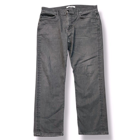 Joes Jeans The Brixton Straight Leg Dewitt Wash Gray Denim 5 pocket Mens 34×27