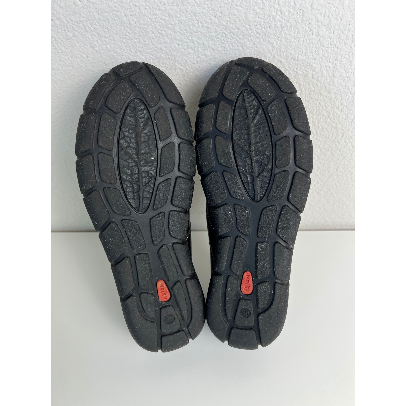 Wolky Yukon 1500-300 Leather Mary Jane Comfort Walking Shoes Black EU 39 US 8.5