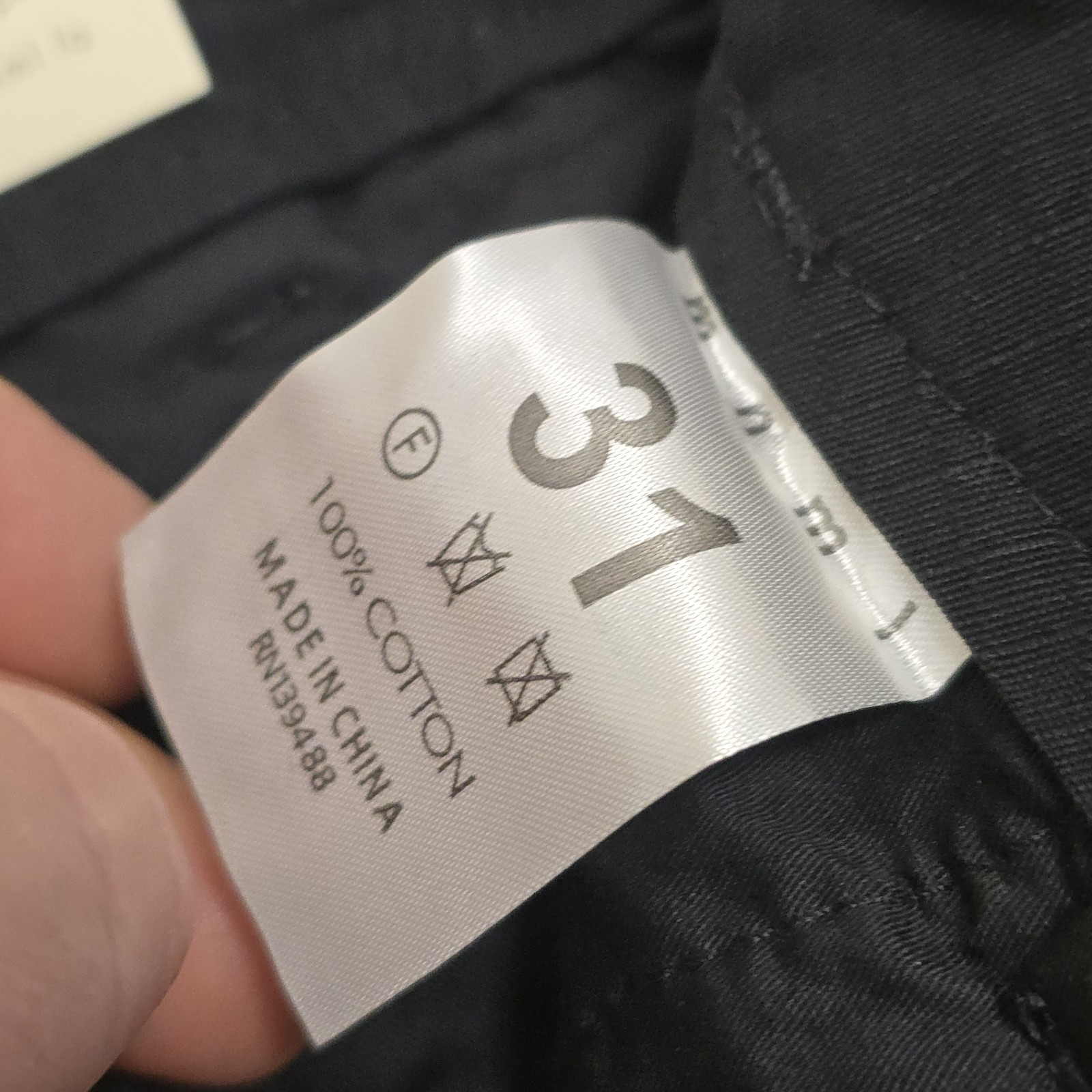 NWT MNML Bootcut Cargo Pants Black Flared Ripstop Cargo Streetwear Mens 31 31×34
