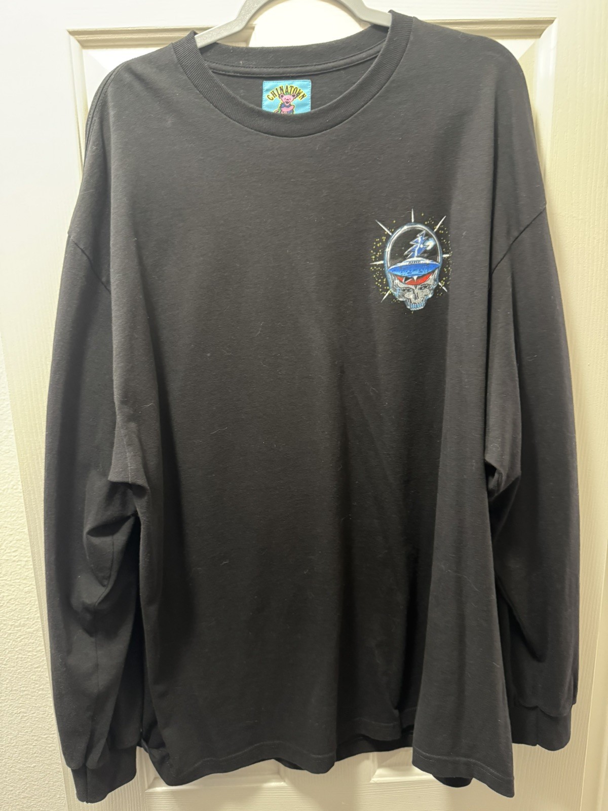 Chinatown Market Grateful Dead T-Shirt XXL 2XL Long Sleeve Alien Dancing Bears