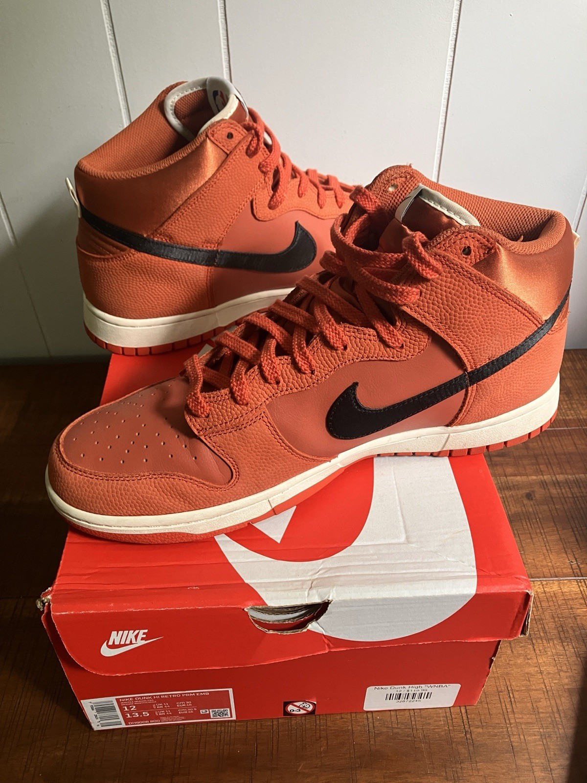 Nike Dunk HI Retro PRM EMB “NBA x WNBA One Game” – Size 12 Men’s