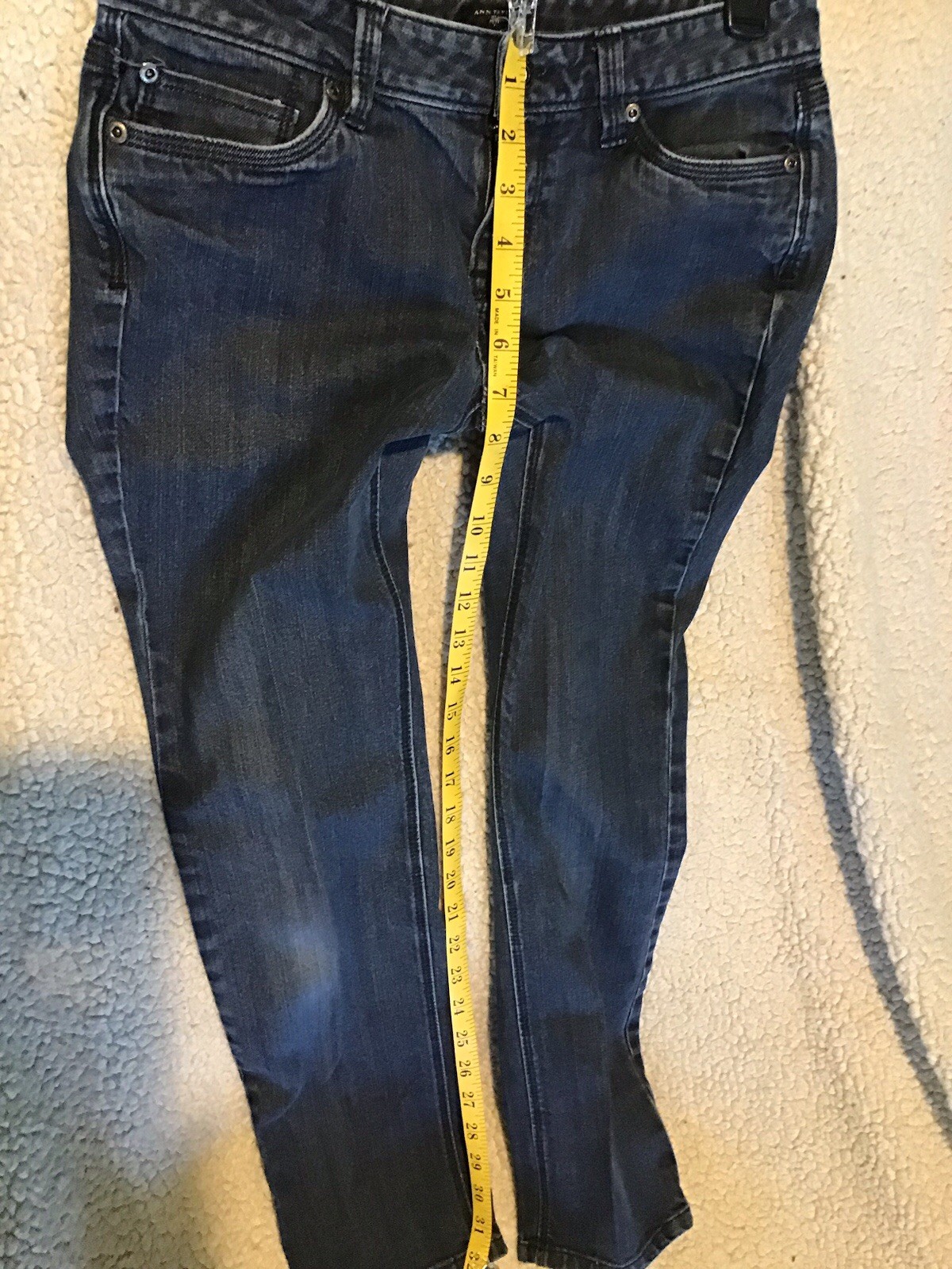 Ann Taylor Women’s Size 26/4P Modern Skinny Dark Wash Denim