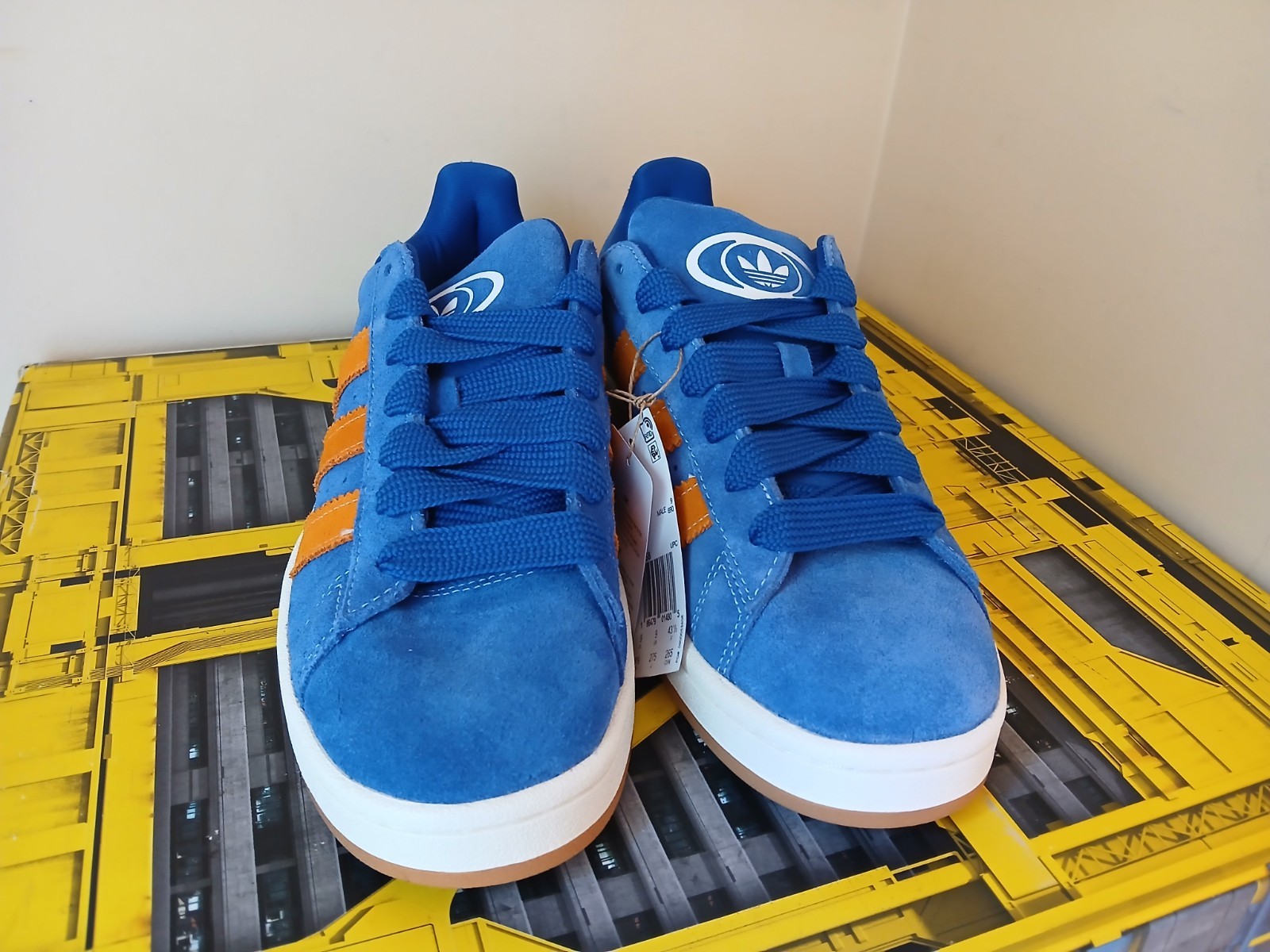 Adidas Campus 00s Collegiate 9.5 Royal Bright Orange JH8058 [Check Description]