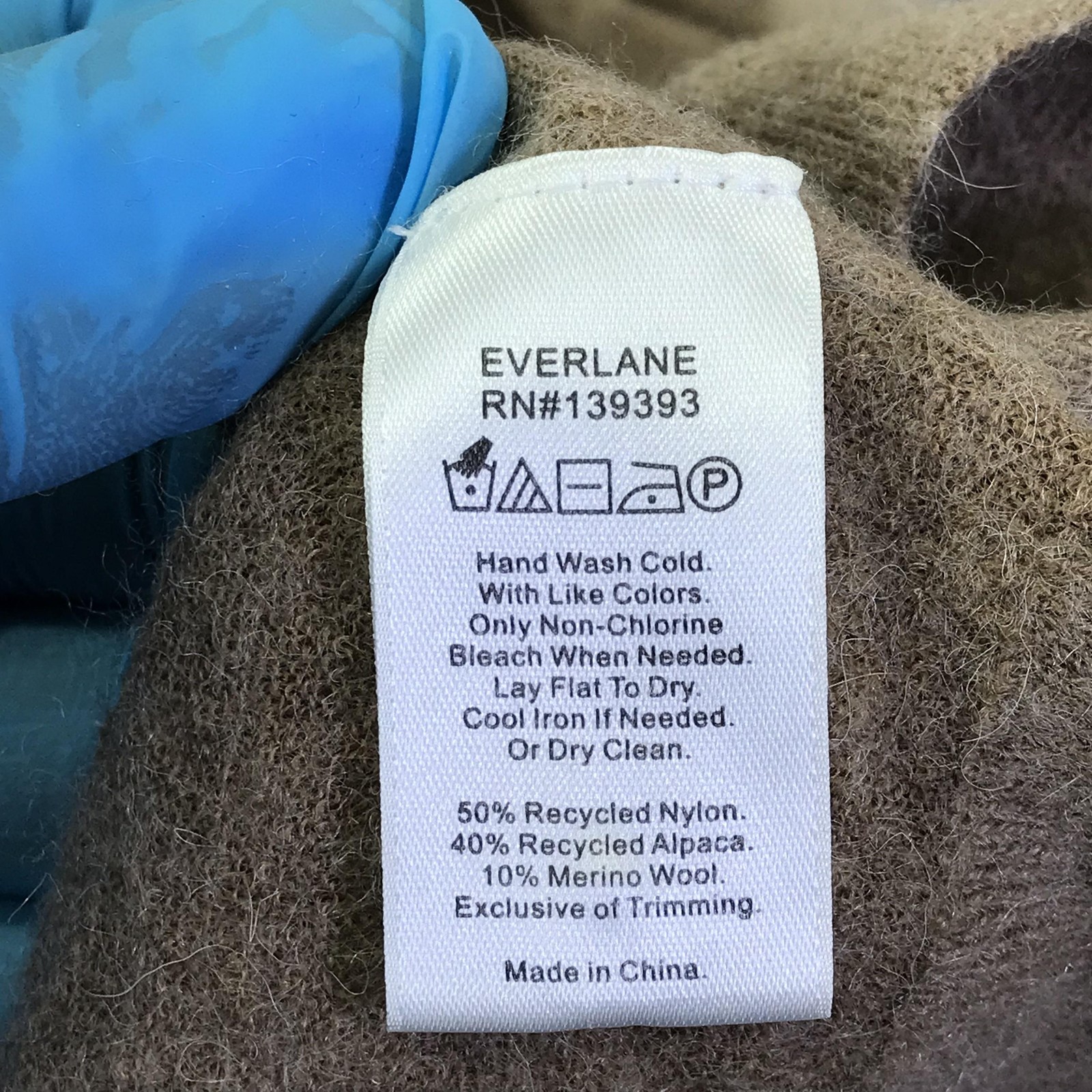 Everlane Sweater Cardigan Womens Small Brown Alpaca Wool V Neck Button Cropped