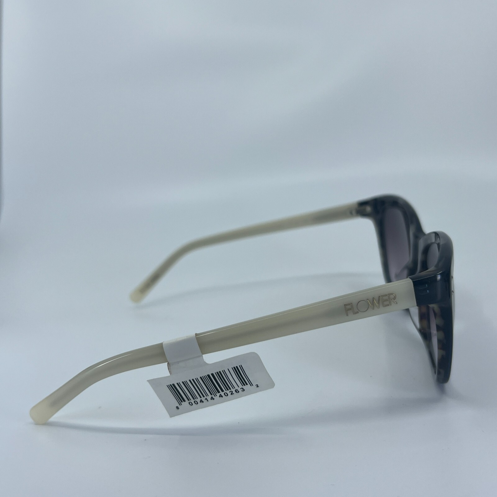 Flower FLR1003 001 Sunglasses Black Square Frames 55[]18 135