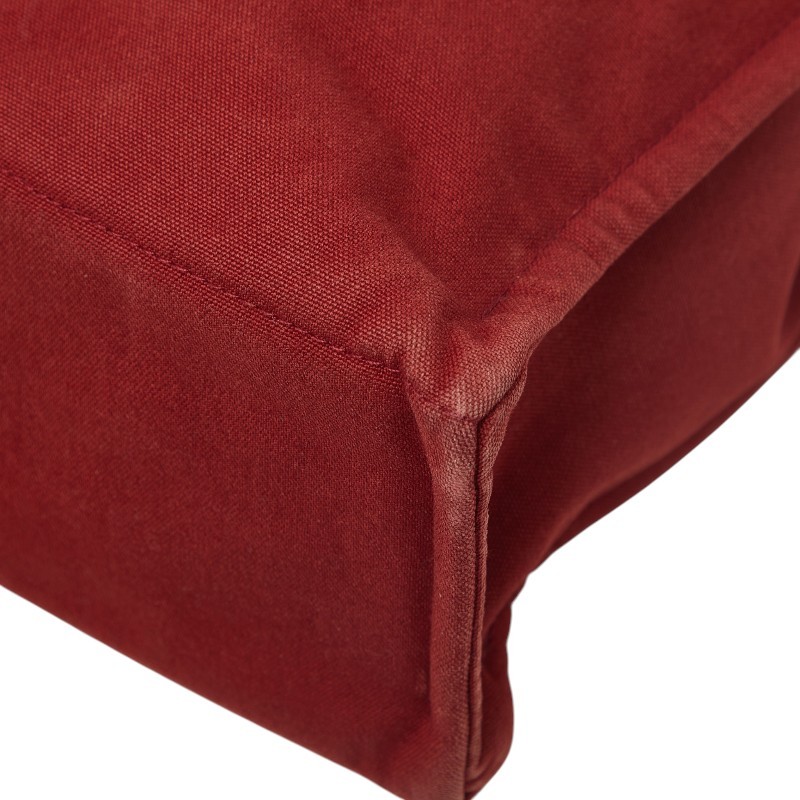 Hermes Vintage Fourre Tout MM TOTE Bag.canvas red from JAPAN.