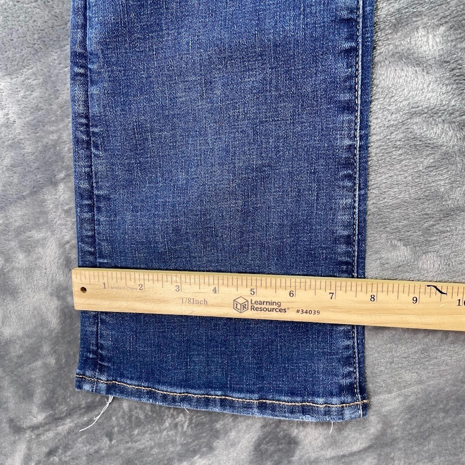 American Eagle Womens Jeans Blue Size 0 Reg Kick Boot Denim Medium Wash