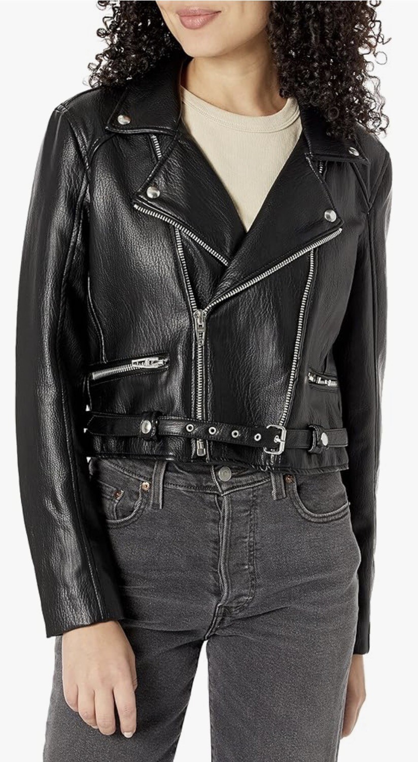 [BLANKNYC] Hot Ticket Women’s Moto Jacket – XS