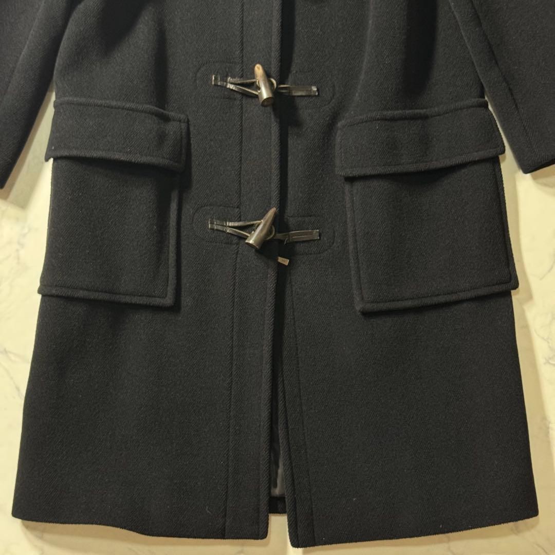 Excellent condition Burberry London Duffle Coat Nova Check Size 40 Long Length