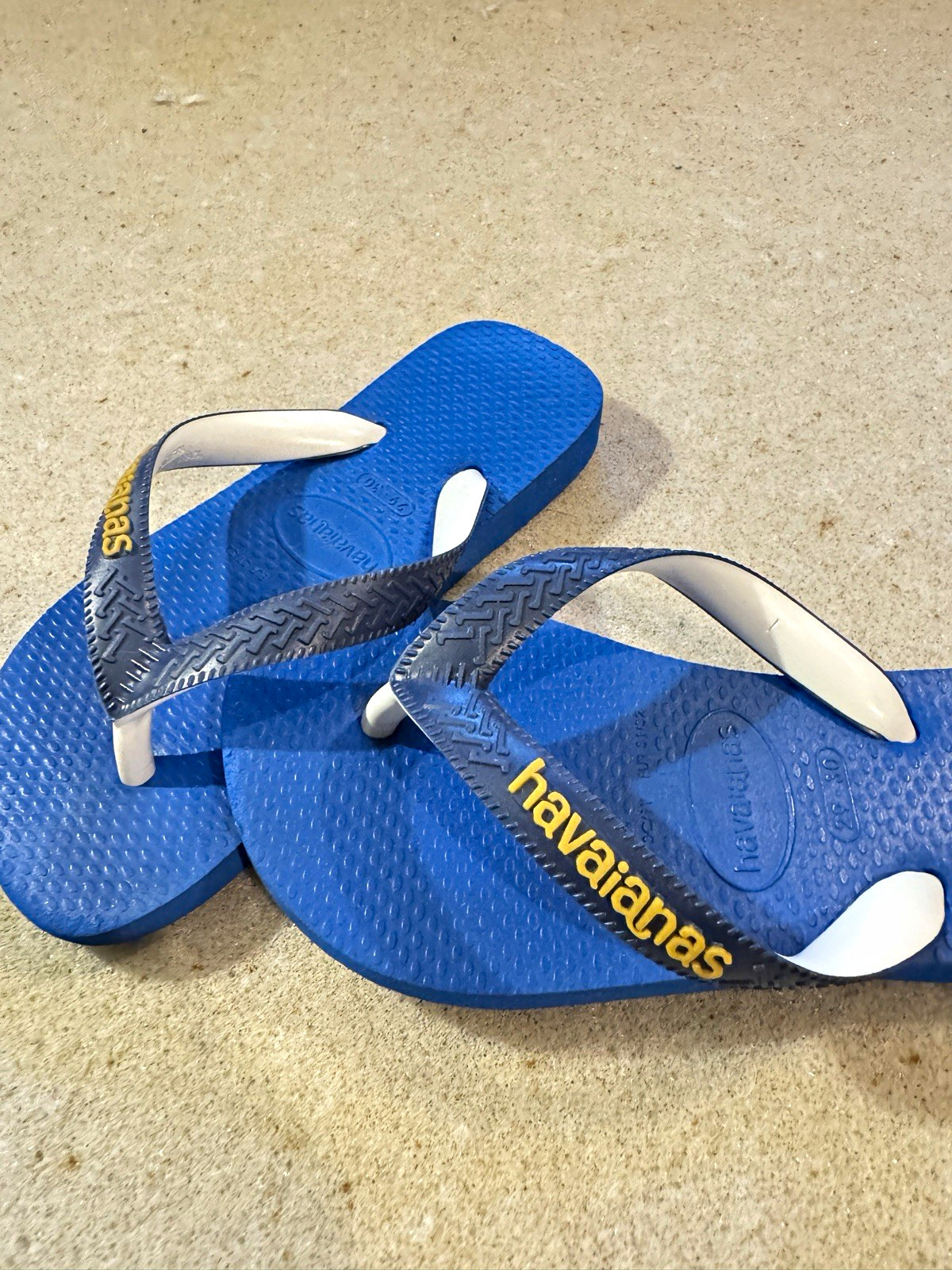 Havaianas Kids Blue Flip Flop Sandals US Size 13C