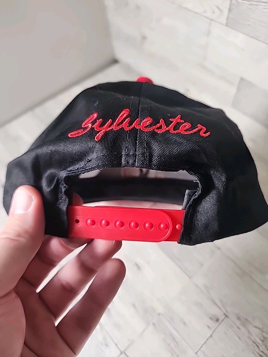 Vintage 1993 Looney Tunes Sylvester Hat Letterman Logo Snapback Warner Bros 90s