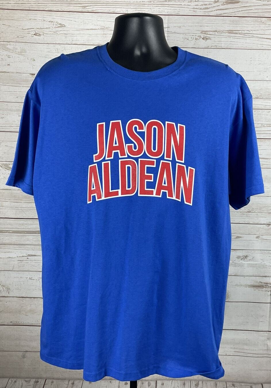 Jason Aldean Tour Concert T-Shirt Men’s XL 2013 Chicago Wrigley Pre Owned