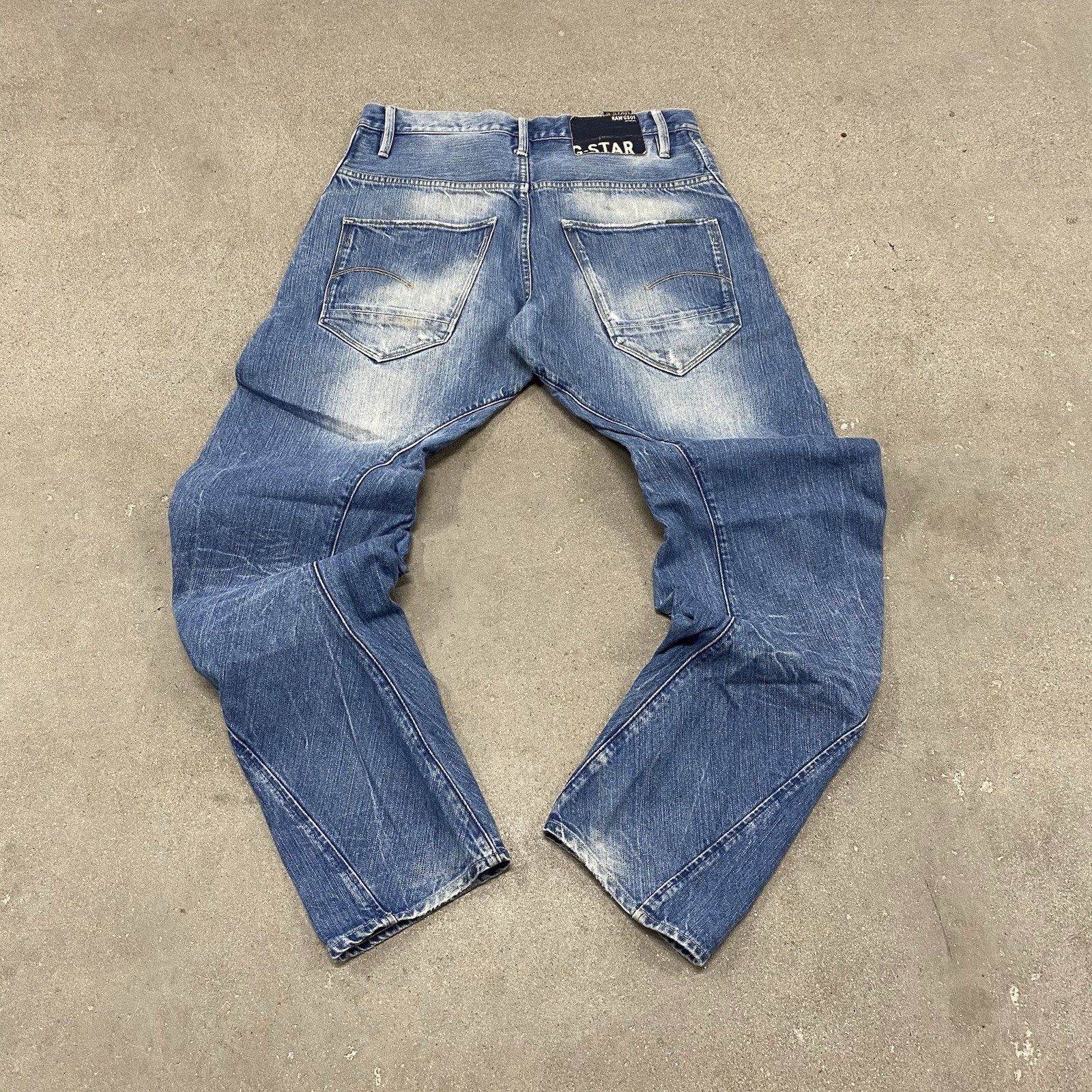 G-Star Raw 32×32 Blue Street Wear Moto Organic Biker y2k Streetwear