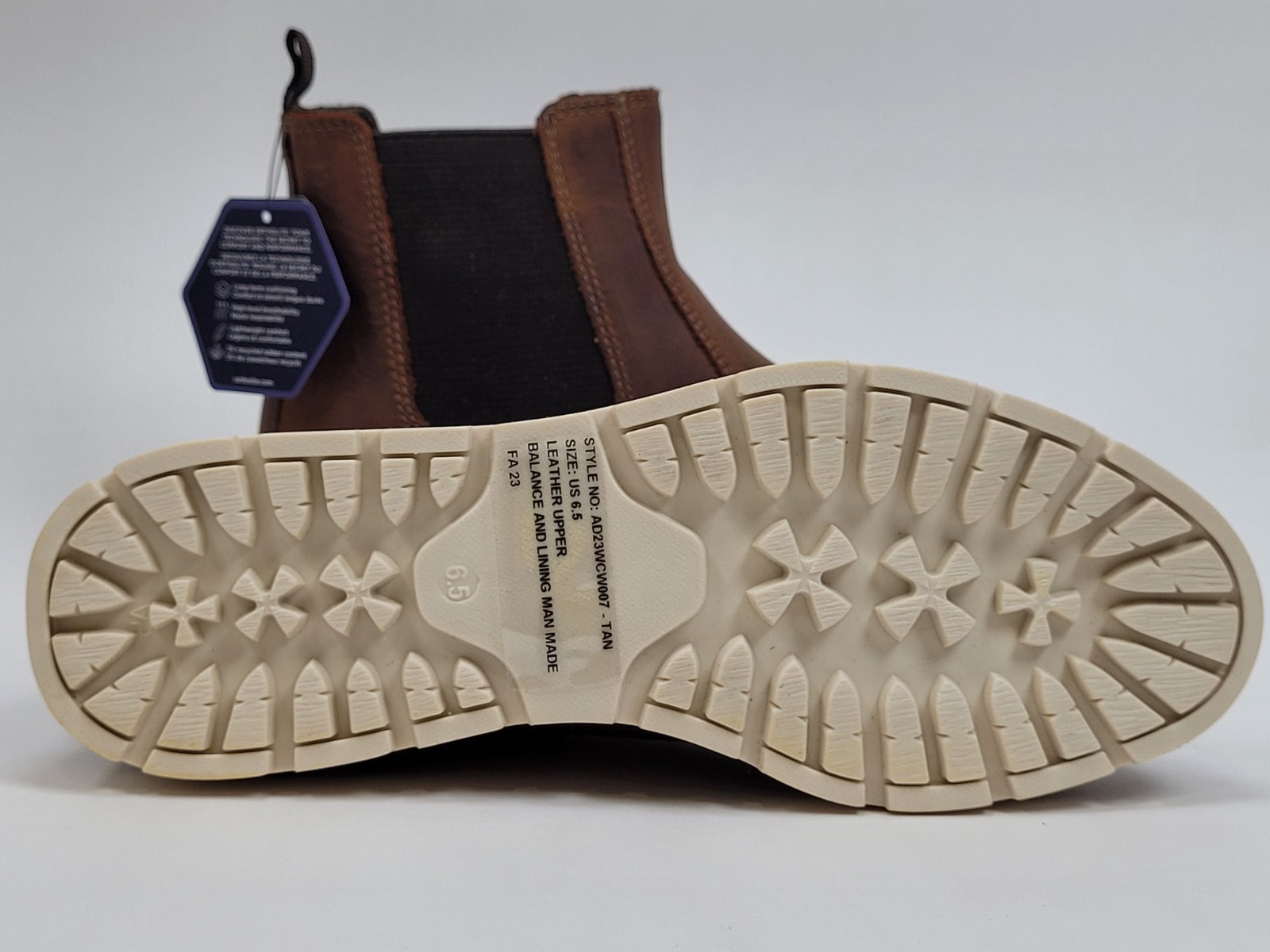 Alpine Design Womens Blaze Chelsea Boots Brown/Tan Color Leather AD23WCW007-TAN