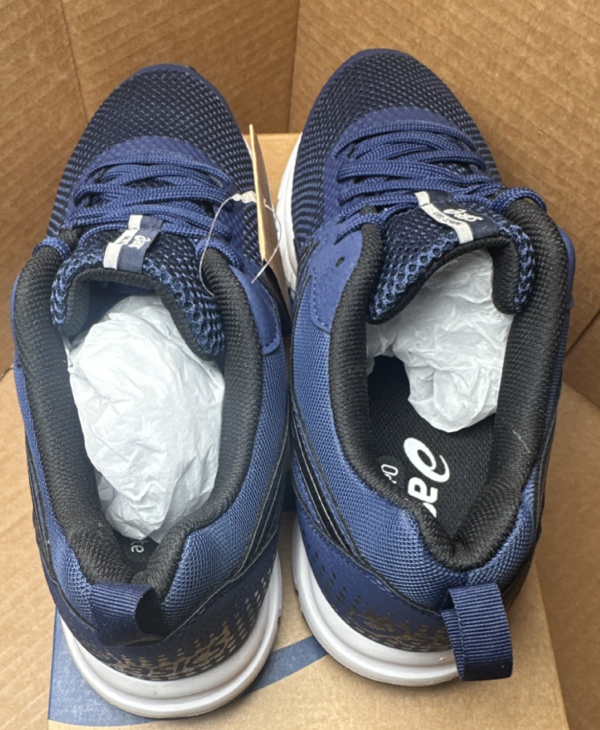 ASICS GEL-33 RUN Men’s Lace-Up Running Shoes Blue/Black 1011B438-402
