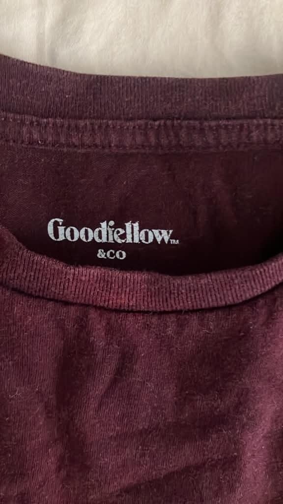 Goodfellow Size A Classic Crew Neck T-Shirt