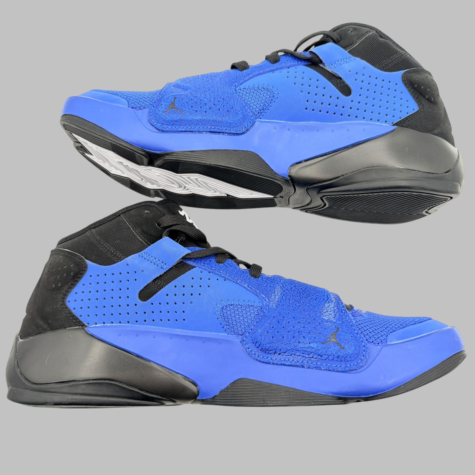 Air Jordan Zion 2 “Duke” One Done Shoe Mens Sz 10.5 Hyper Royal/Black DO9072-410