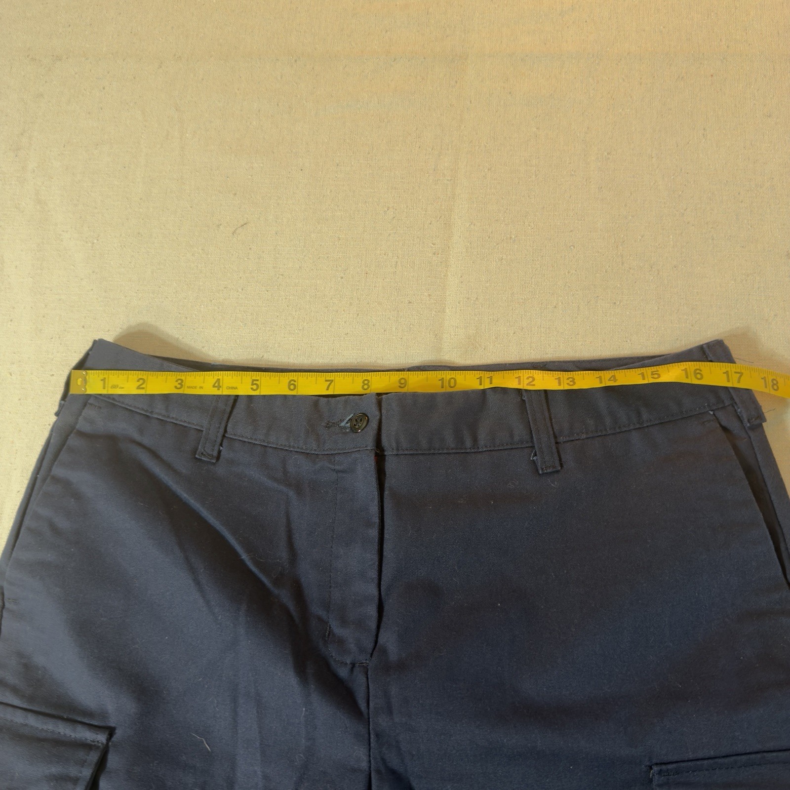 Chef Works Unisex Navy Blue Cargo Work Pants Utility Style