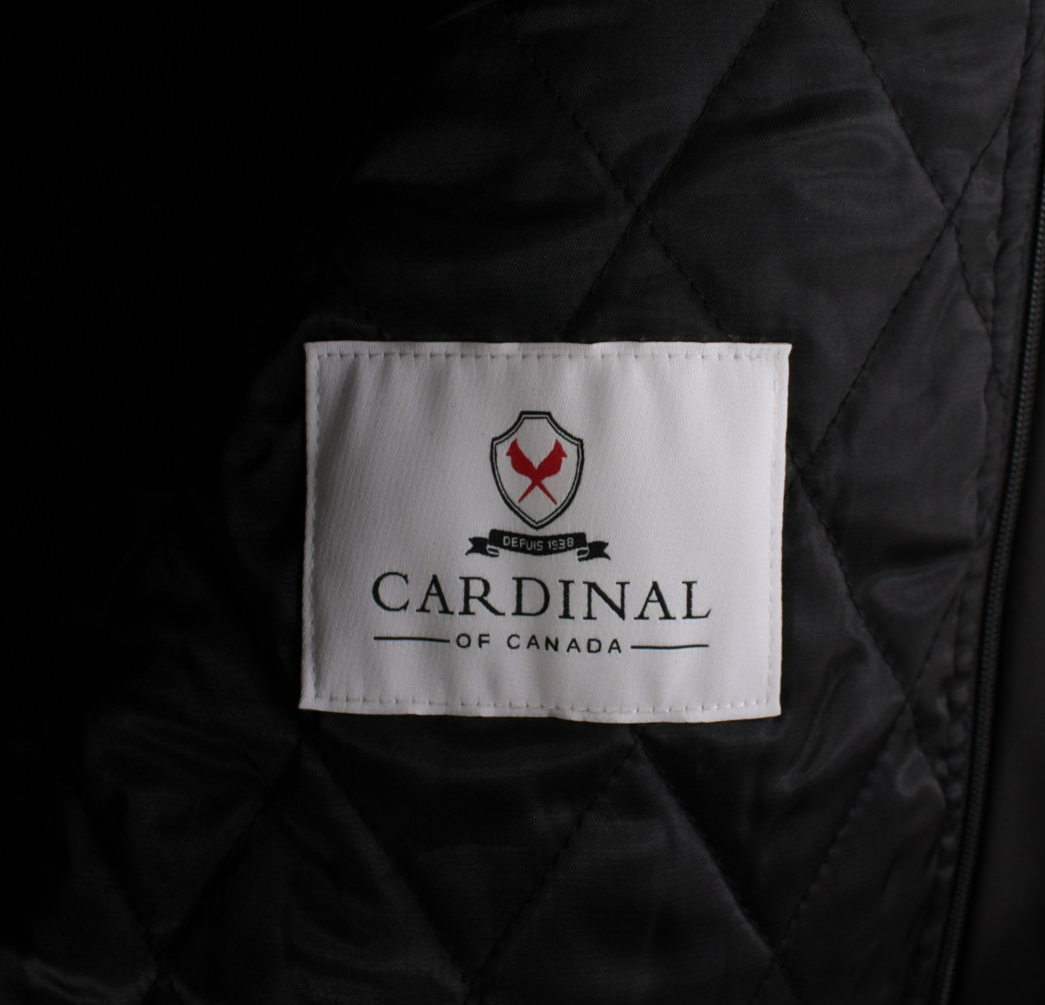 Cardinal of Canada NWD Polyester Rain Coat Size Large (42-44) McCord In Black